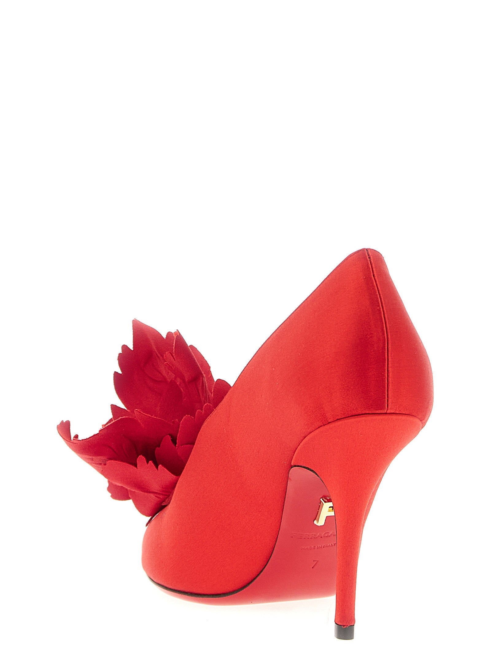 Ferragamo - nan - Red - Pump