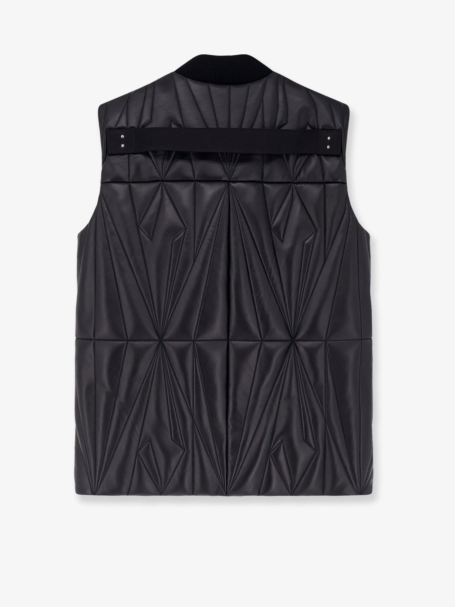 MONCLER + RICK OWENS - Man - Black - Leather Jacket
