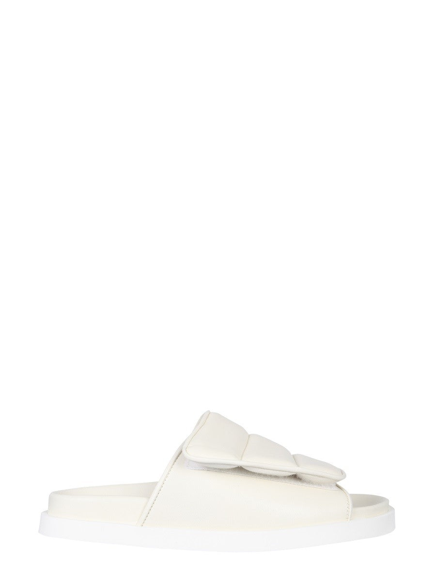GIA BORGHINI - Unisex - Beige - Sandal