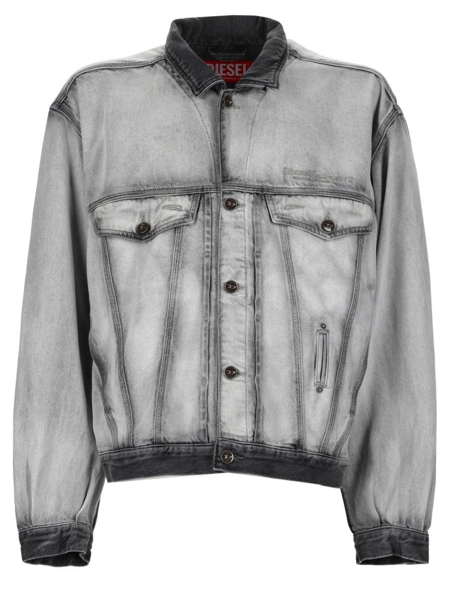 Diesel - Man - Grey - Jacket