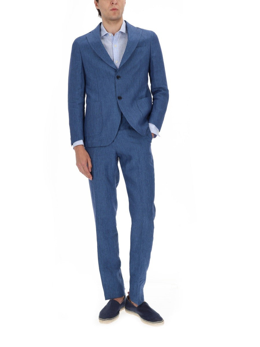 120% LINO - Man - Blue - Blazer