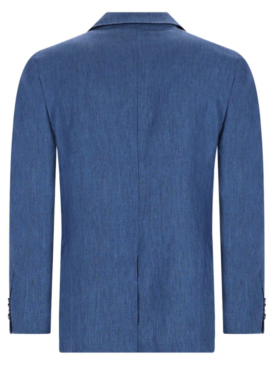 120% LINO - Man - Blue - Blazer