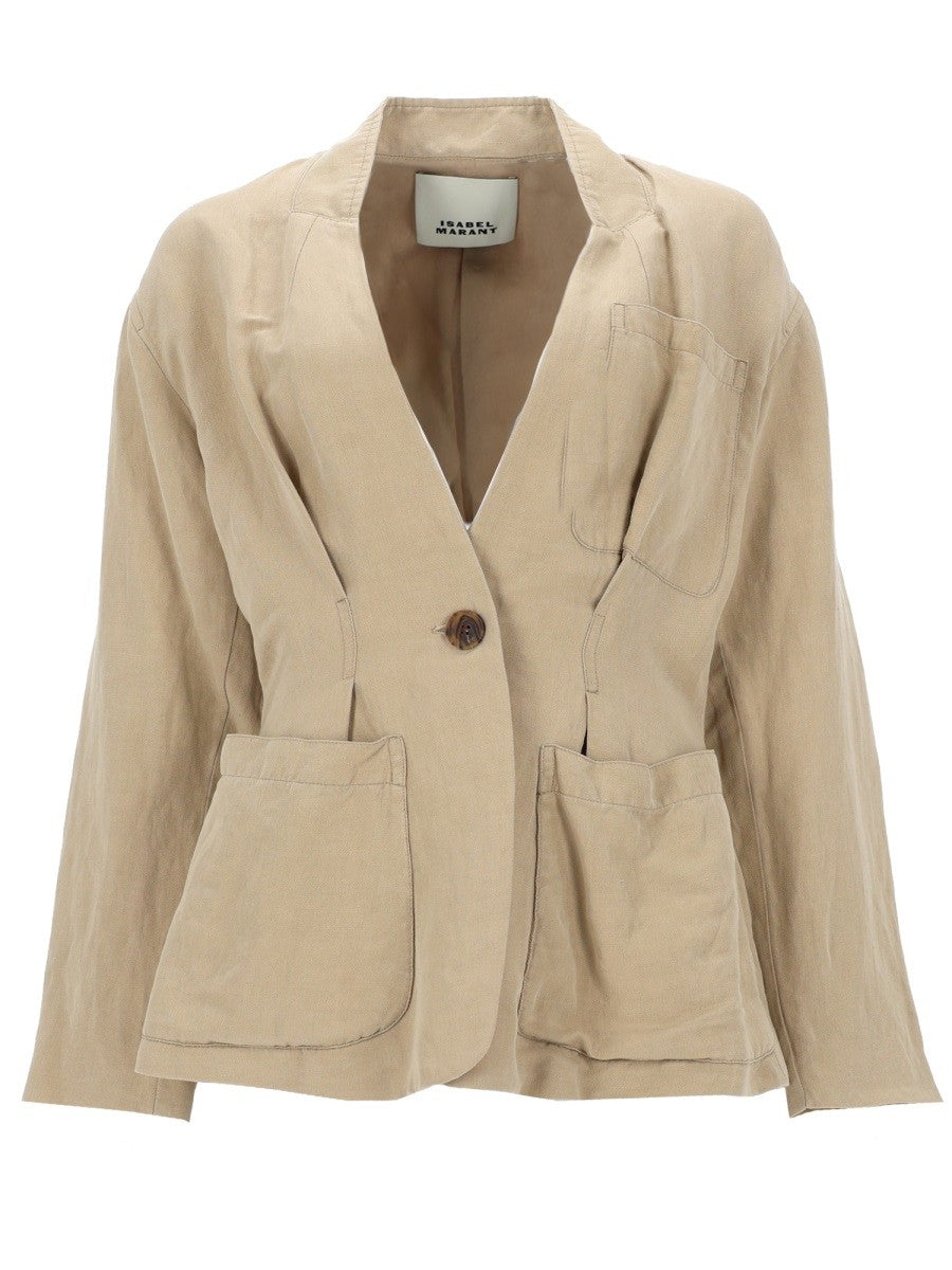 Isabel Marant - Woman - Beige - Jacket