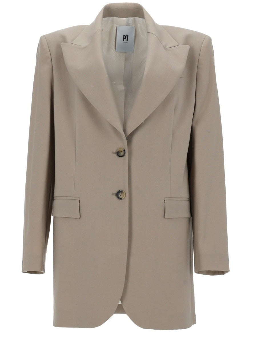Pt Torino - Woman - Beige - Jacket