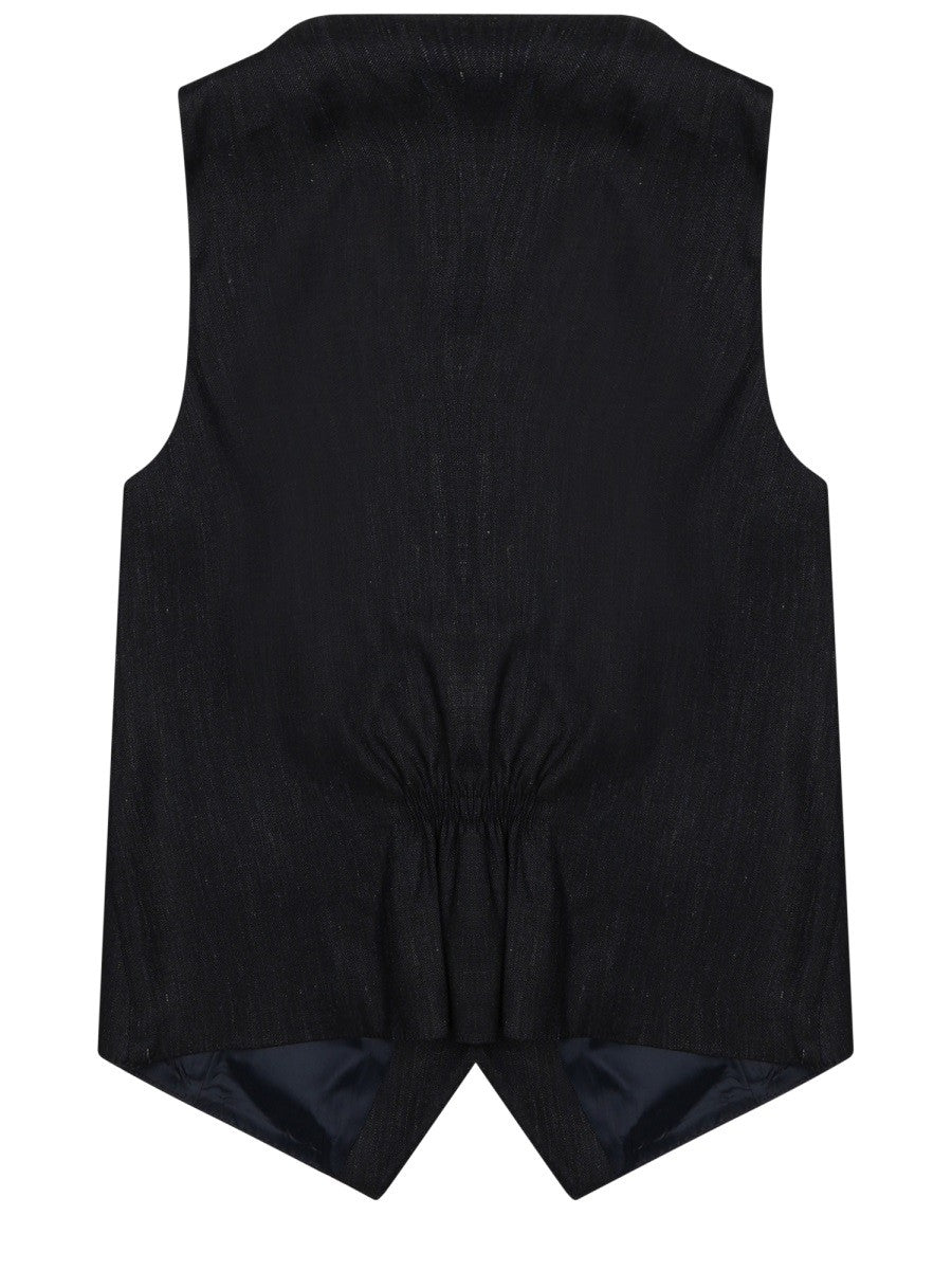 Tagliatore - Woman - Blue - Vest