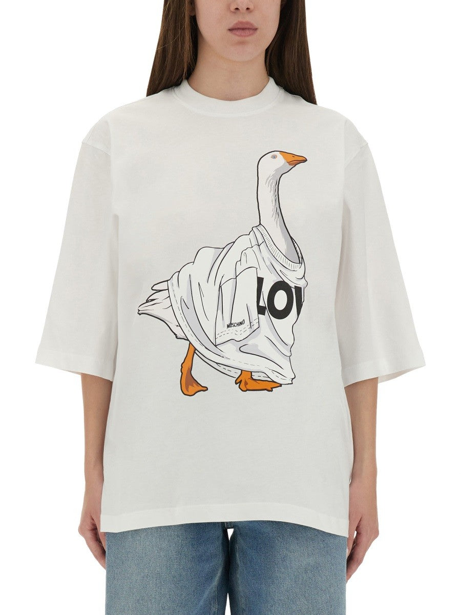 Moschino - Woman - White - T-shirt