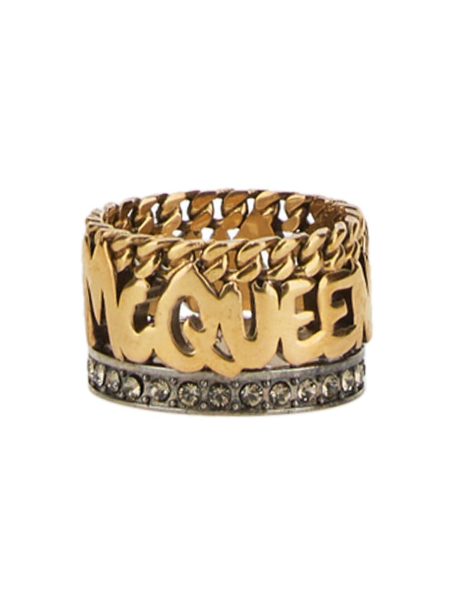 Alexander Mcqueen - Woman - Gold - Ring