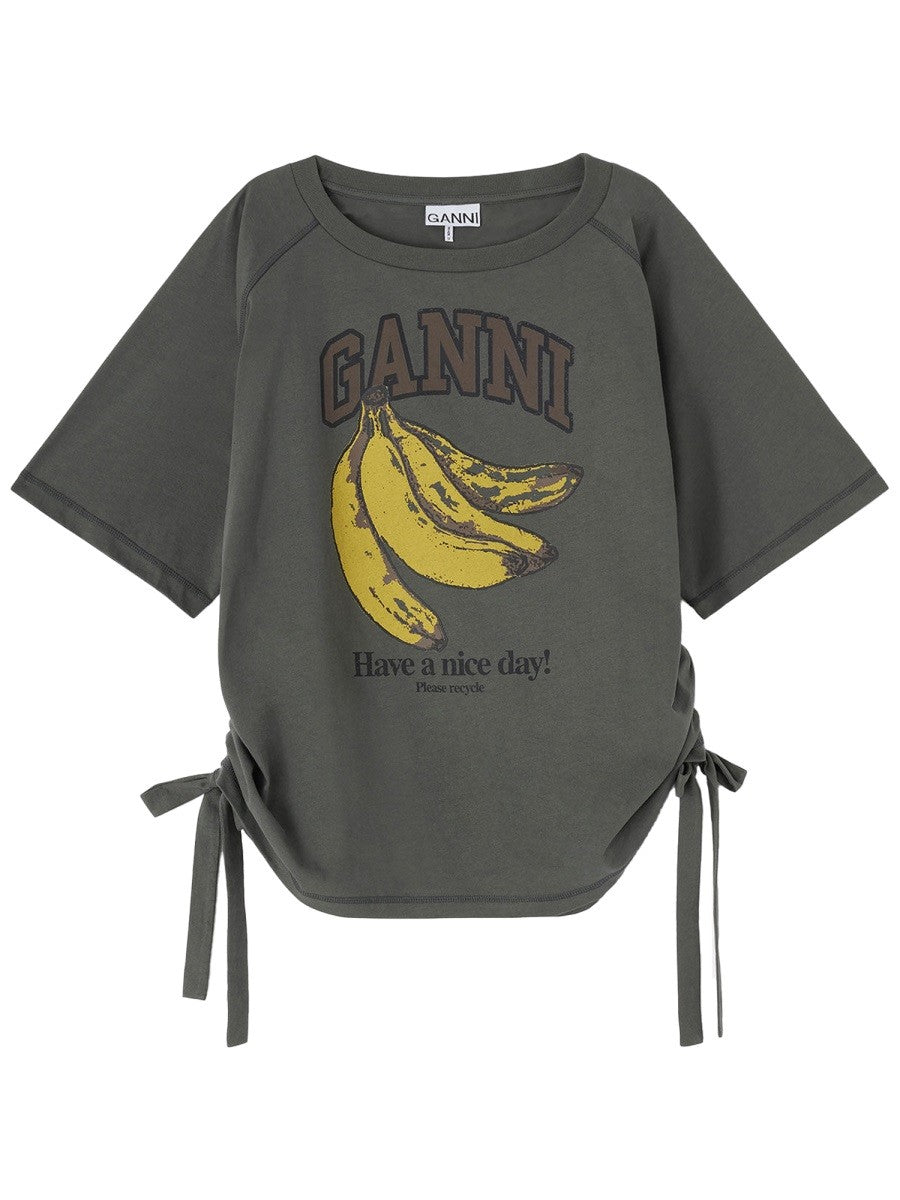 GANNI - Woman - Black - T-shirt