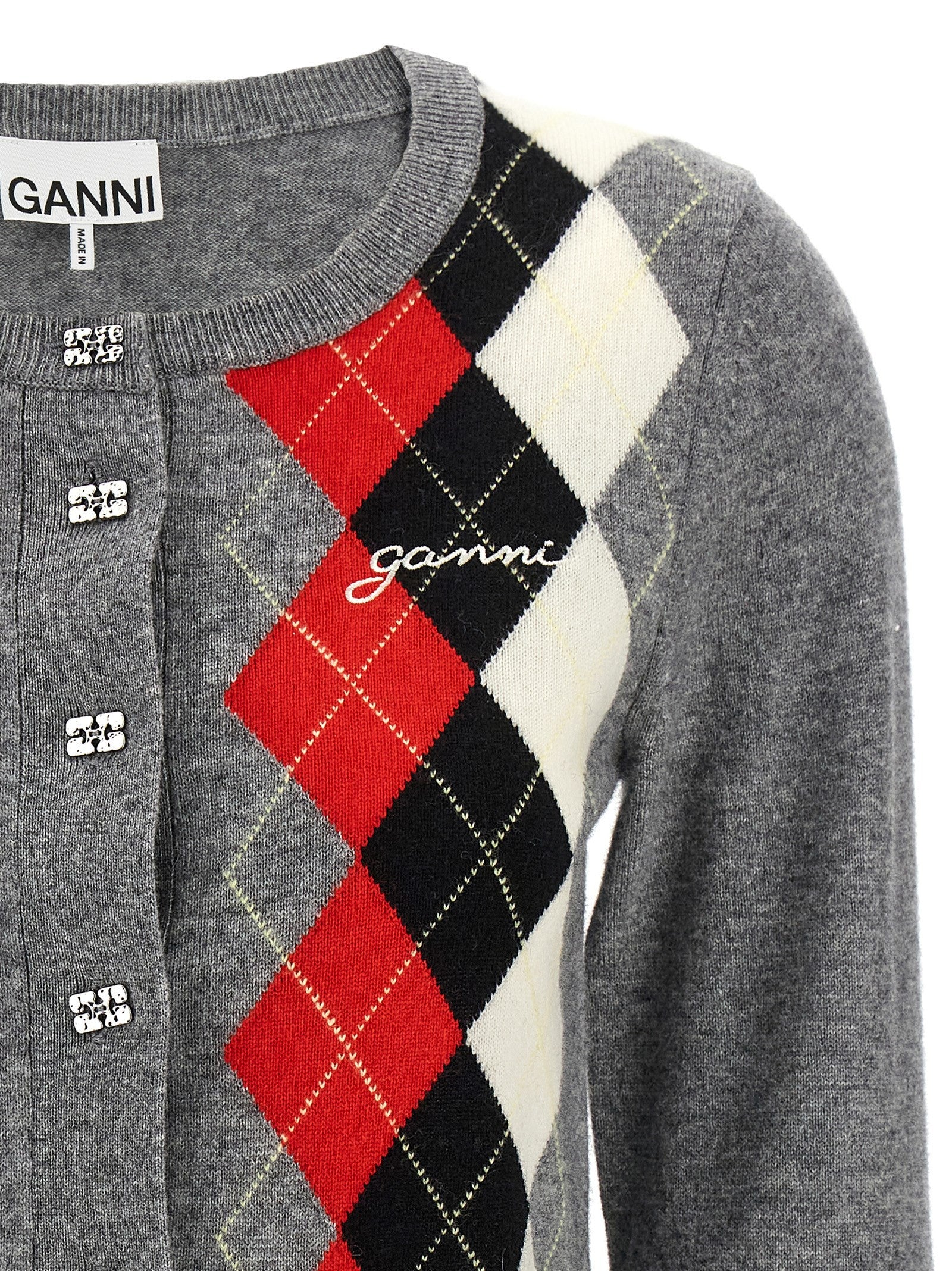 GANNI - nan - Grey - Sweater