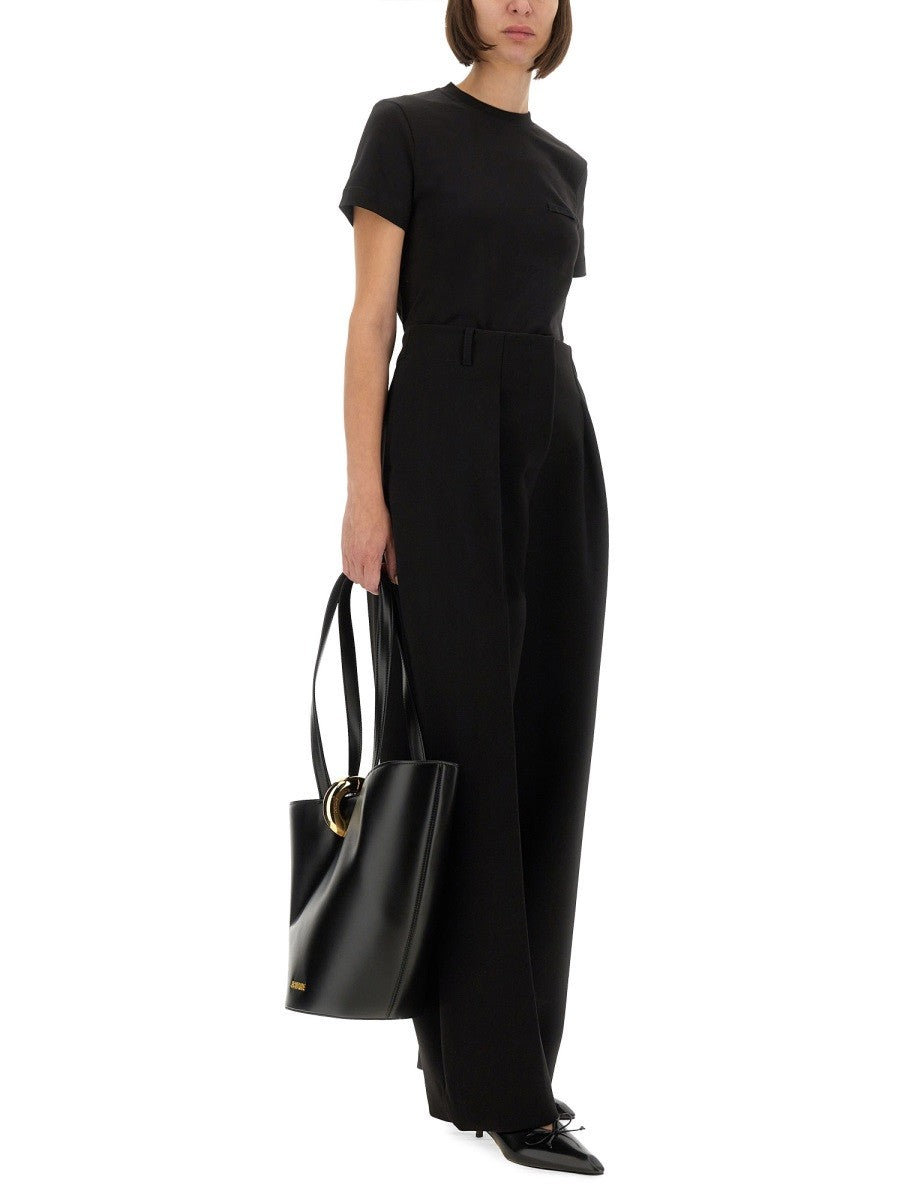 JACQUEMUS - Woman - Black - T-shirt