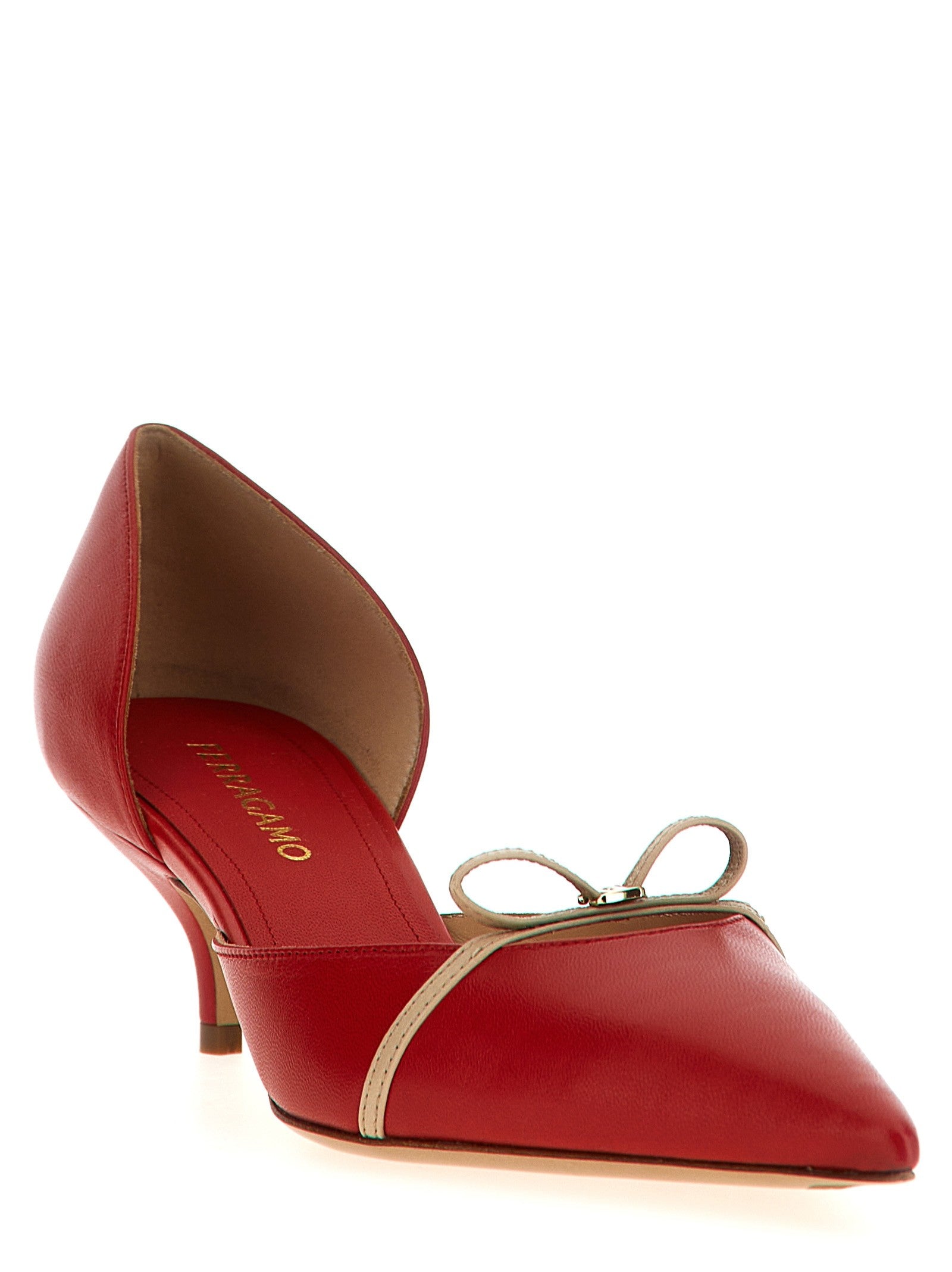 Ferragamo - nan - Red - Pump