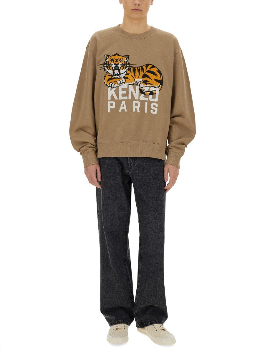 Kenzo - Man - Beige - Sweatshirt