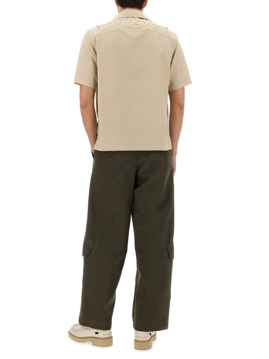 Burberry - Man - Beige - Shirt