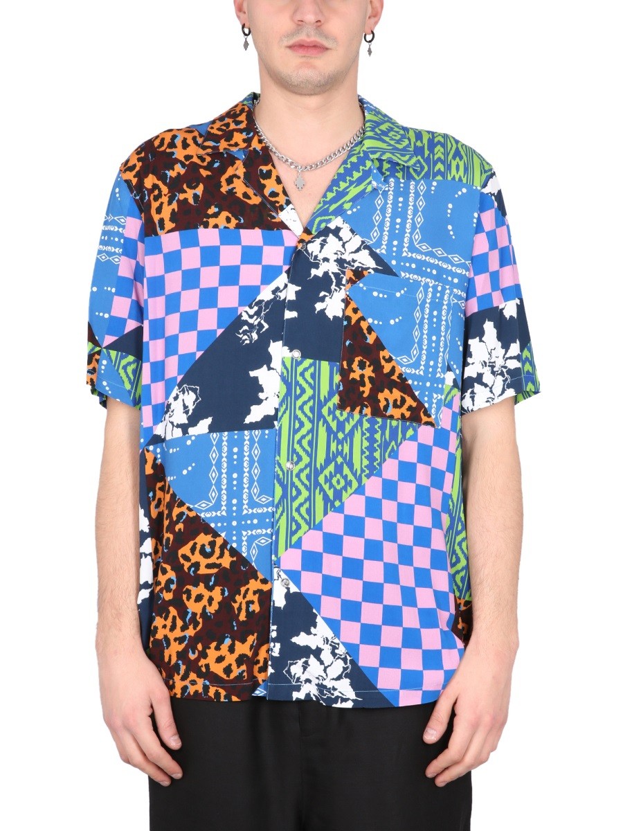MARCELO BURLON COUNTY OF MILAN - Man - Blue - Shirt