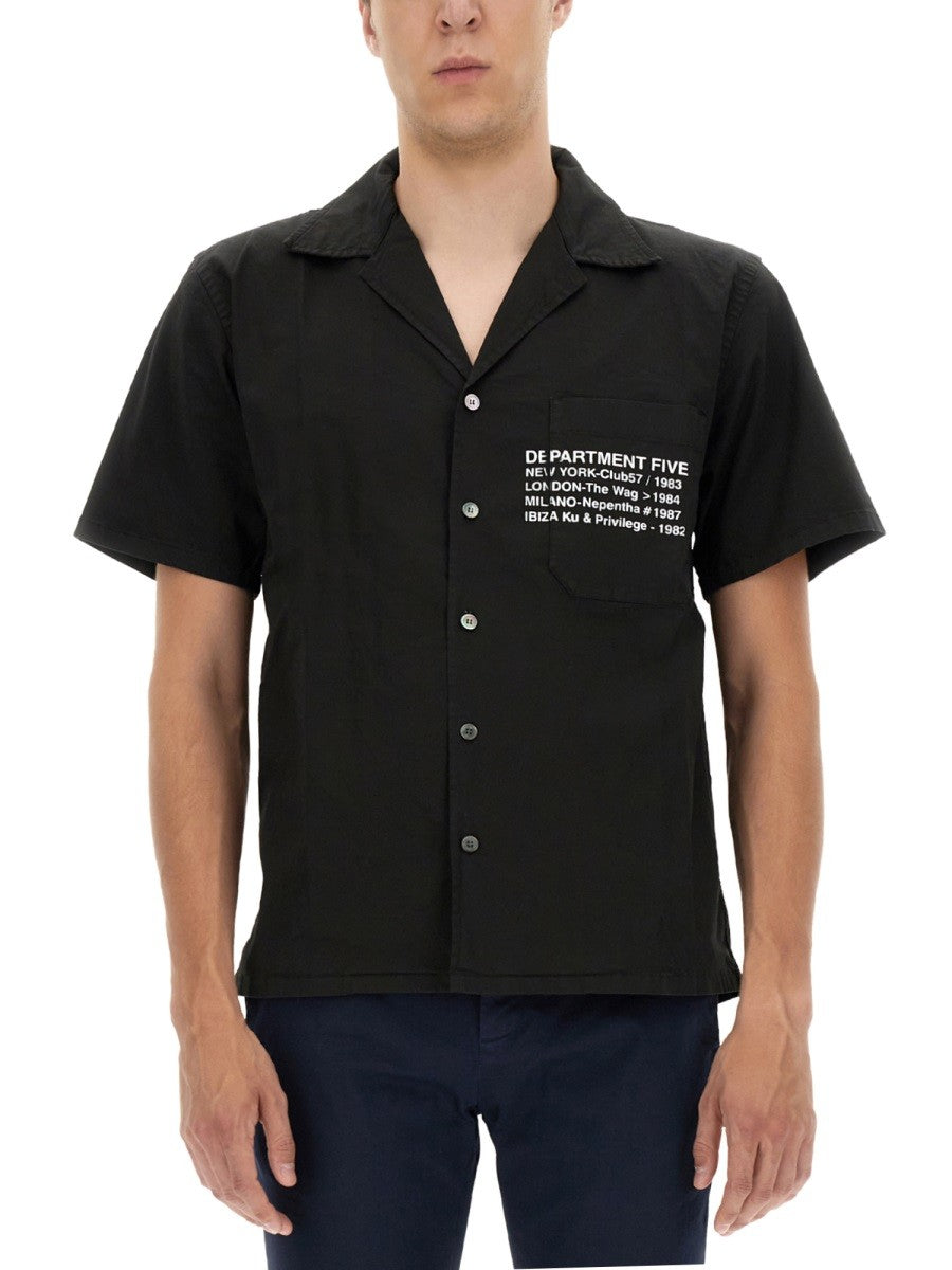 DEPARTMENT FIVE - Man - Black - Shirt