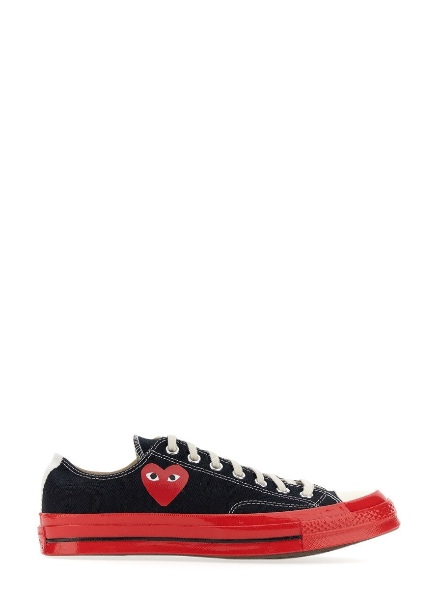COMME DES GARCONS PLAY CONVERSE - Man - Black - Sneaker