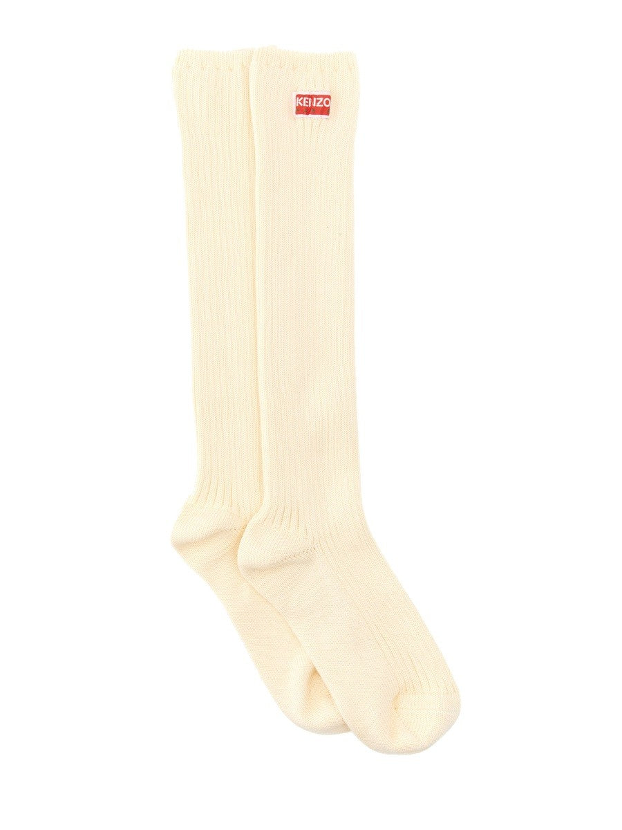 Kenzo - Woman - White - Socks