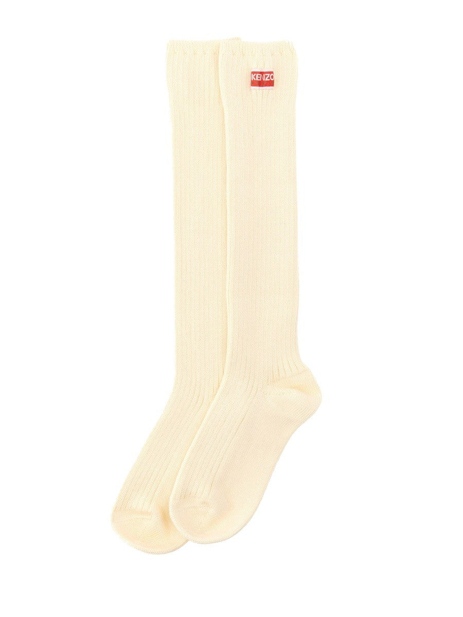 Kenzo - Woman - White - Socks
