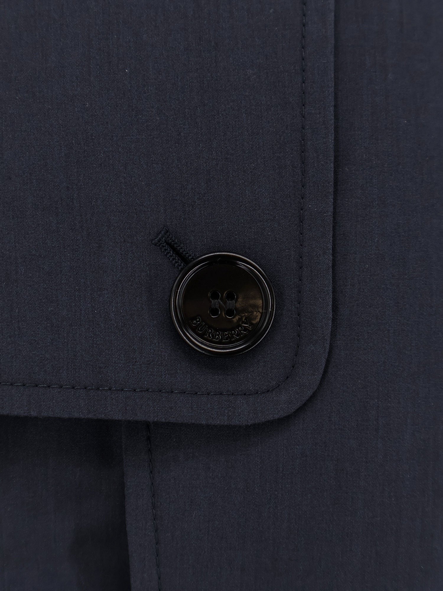 Burberry - Man - Blue - Trench Coat