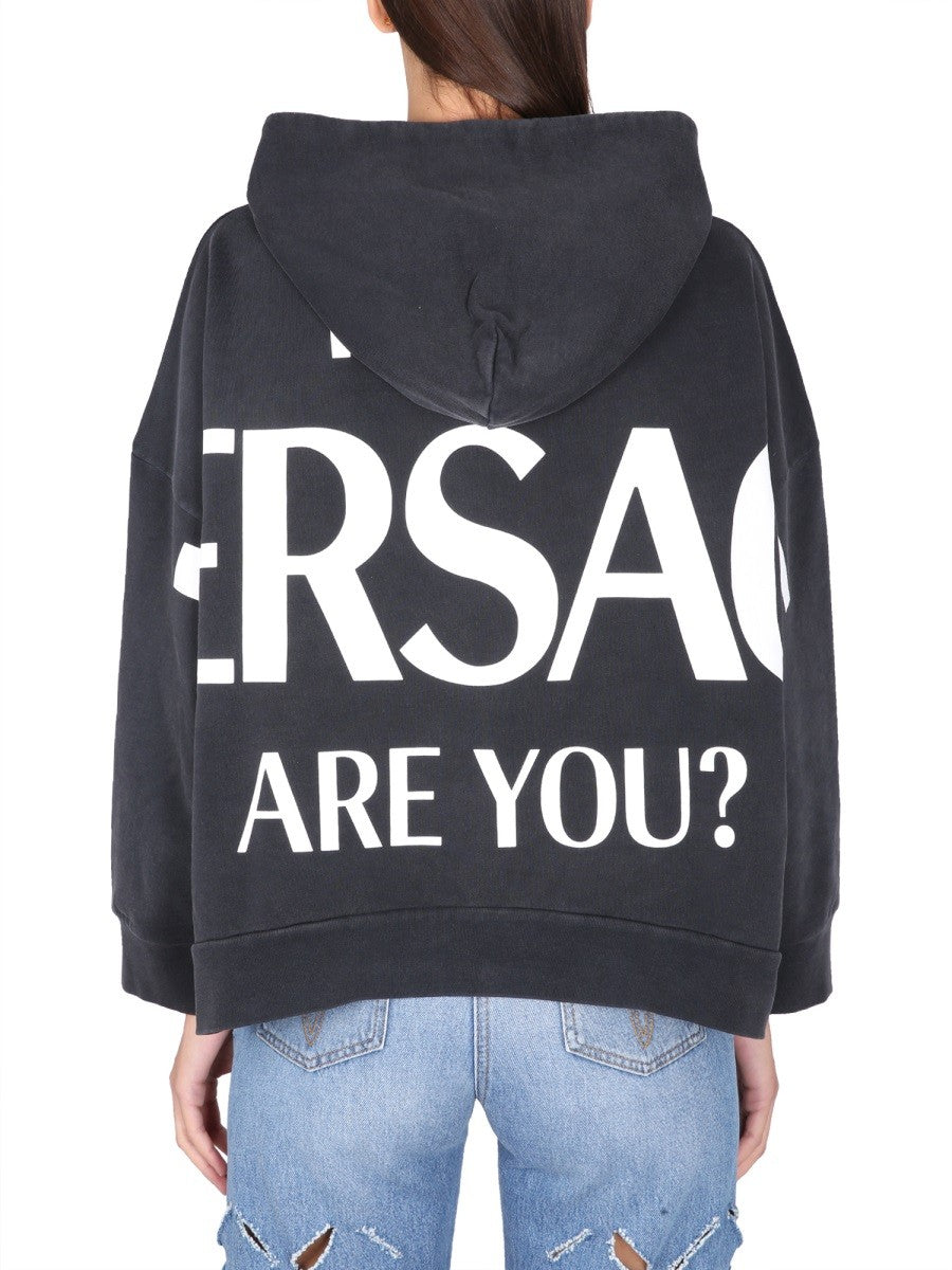 Versace - Woman - Black - Sweatshirt