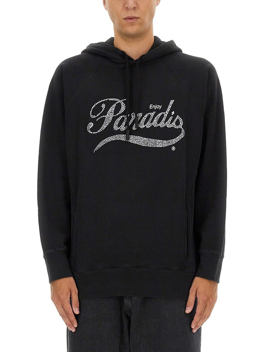 3.PARADIS - Man - Black - Sweatshirt