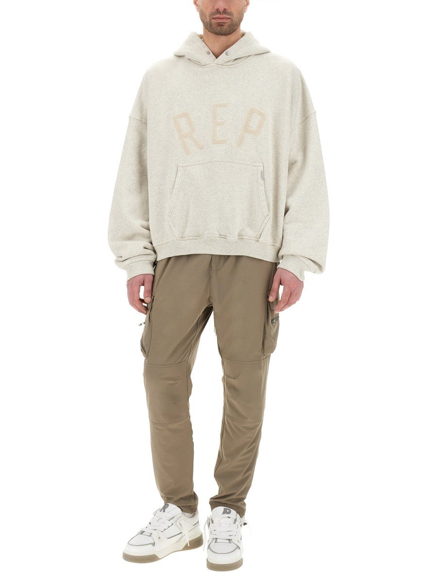 Represent - Man - White - Sweatshirt