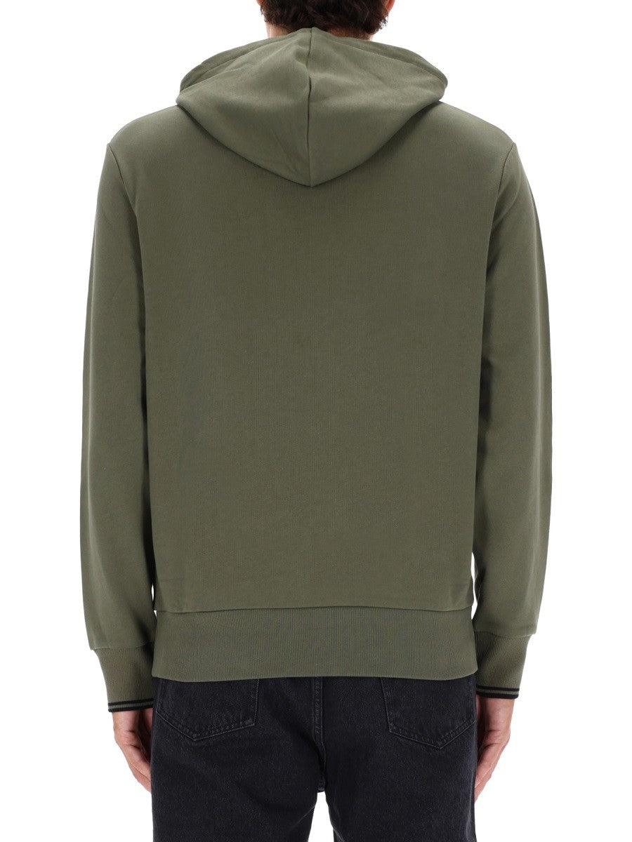 FRED PERRY - Man - Green - Sweatshirt