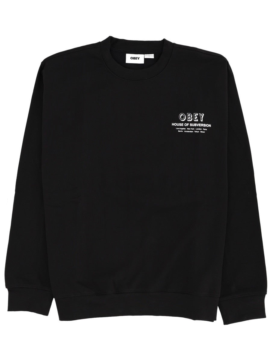 OBEY - Man - Black - Sweatshirt