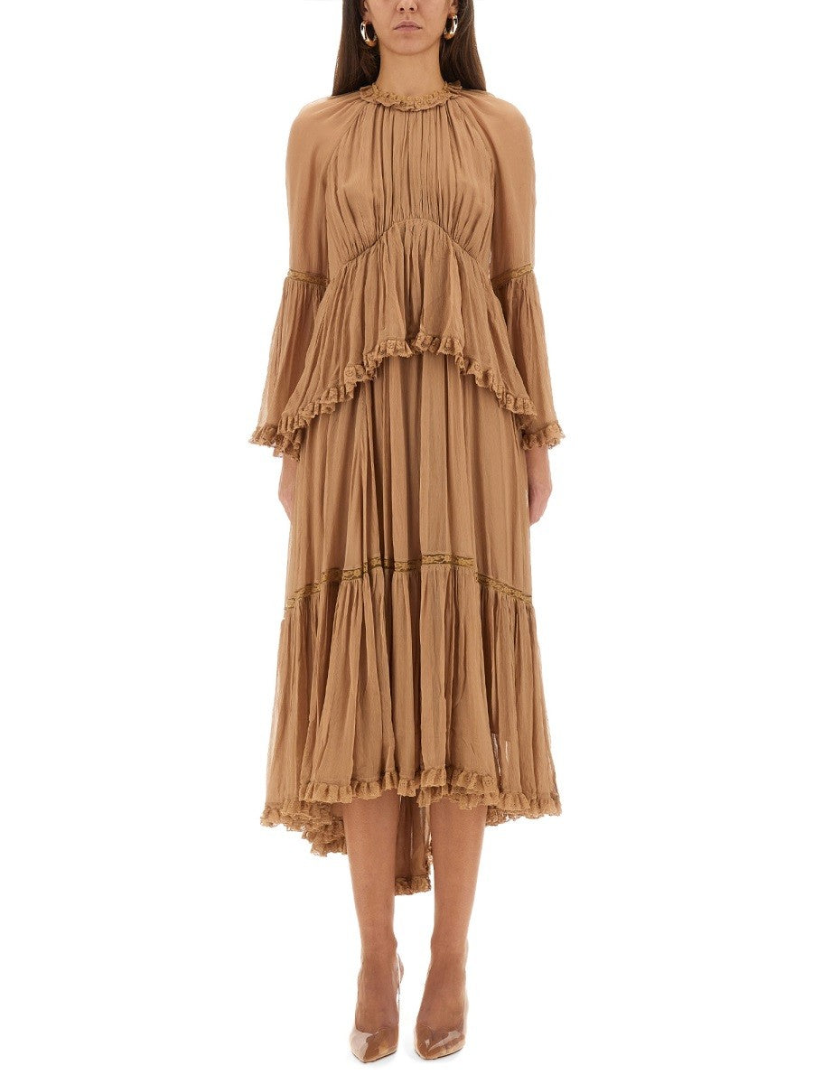 ZIMMERMANN - Woman - Beige - Dress