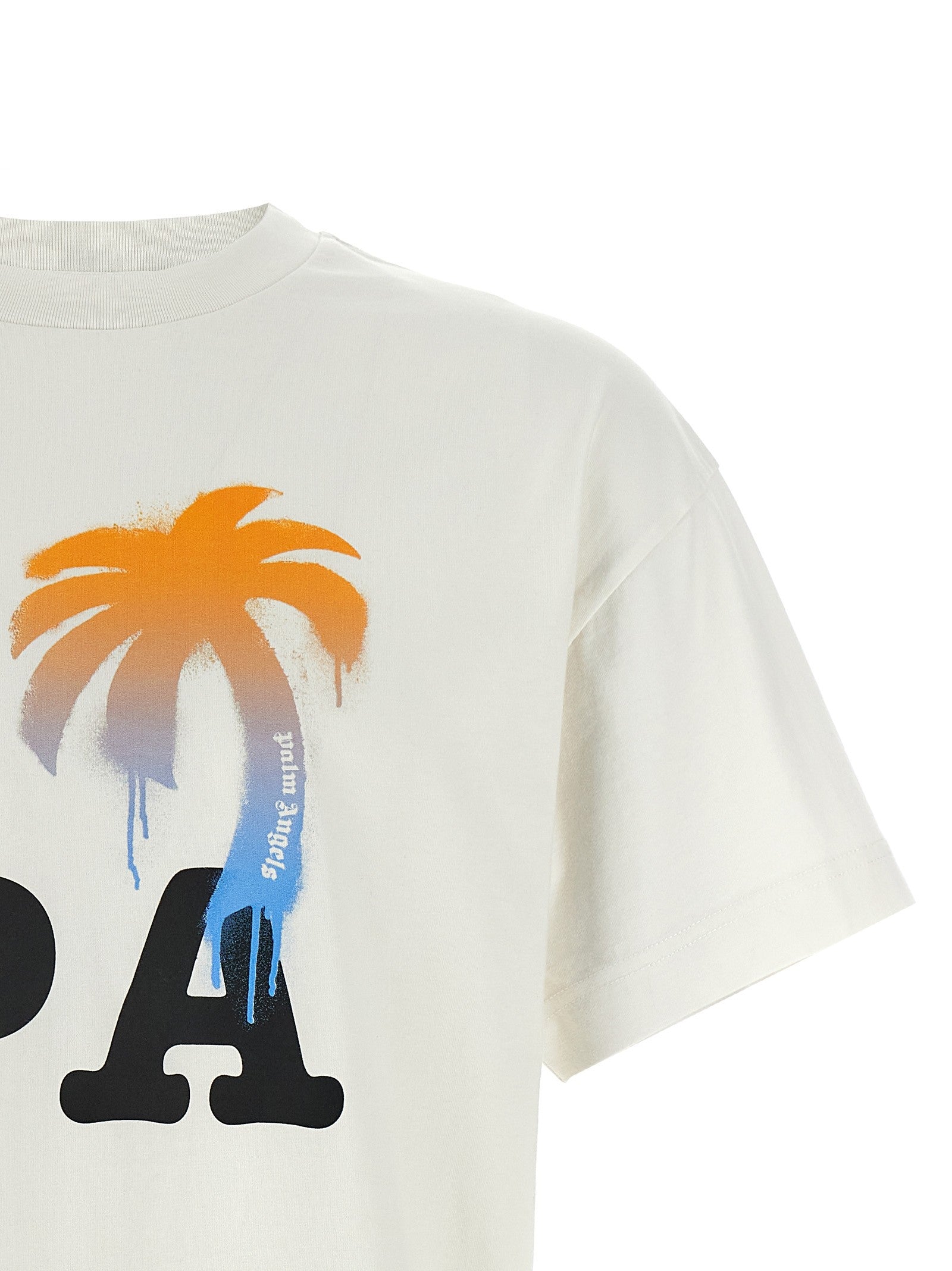 Palm Angels - nan - White - T-shirt