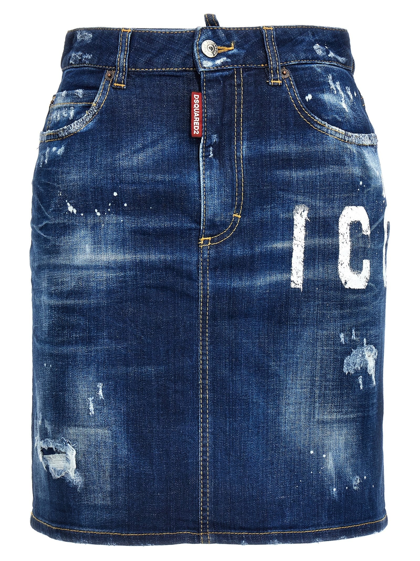 Dsquared2 - nan - Blue - Skirt