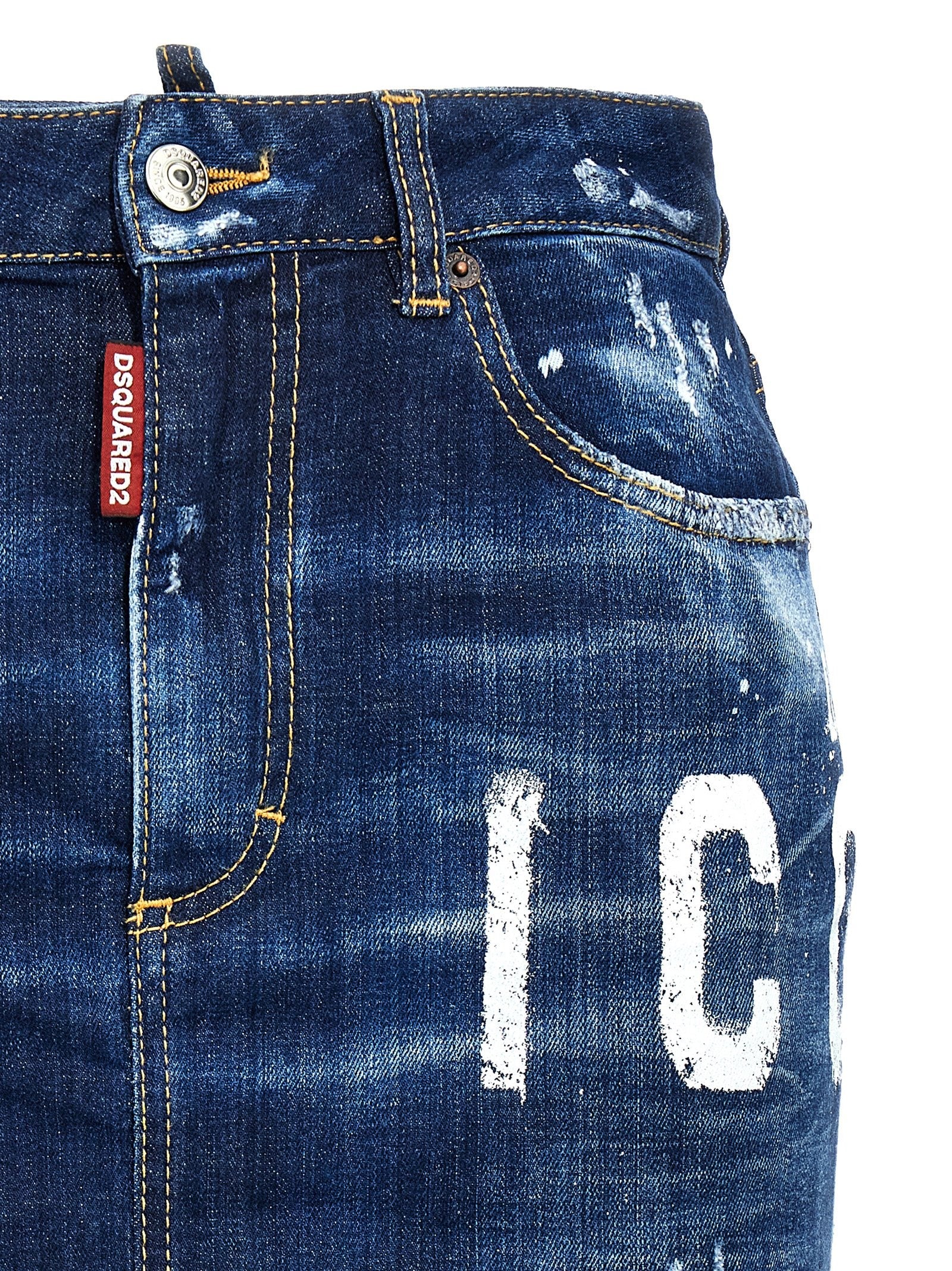 Dsquared2 - nan - Blue - Skirt
