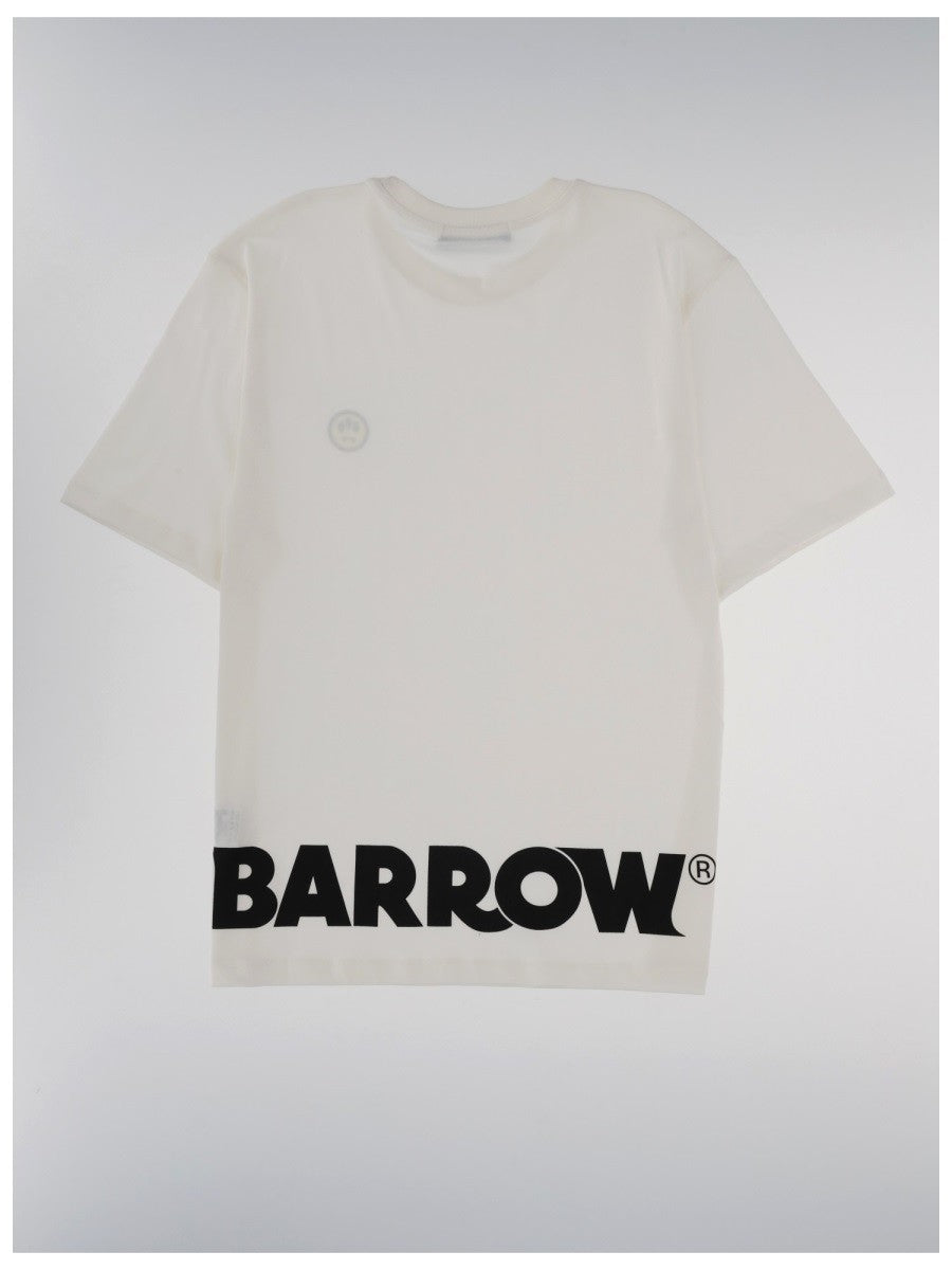 Barrow - Unisex - White - T-shirt