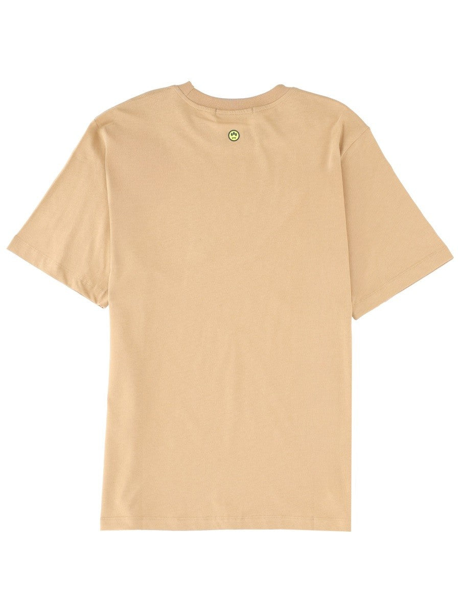 Barrow - Unisex - Beige - T-shirt