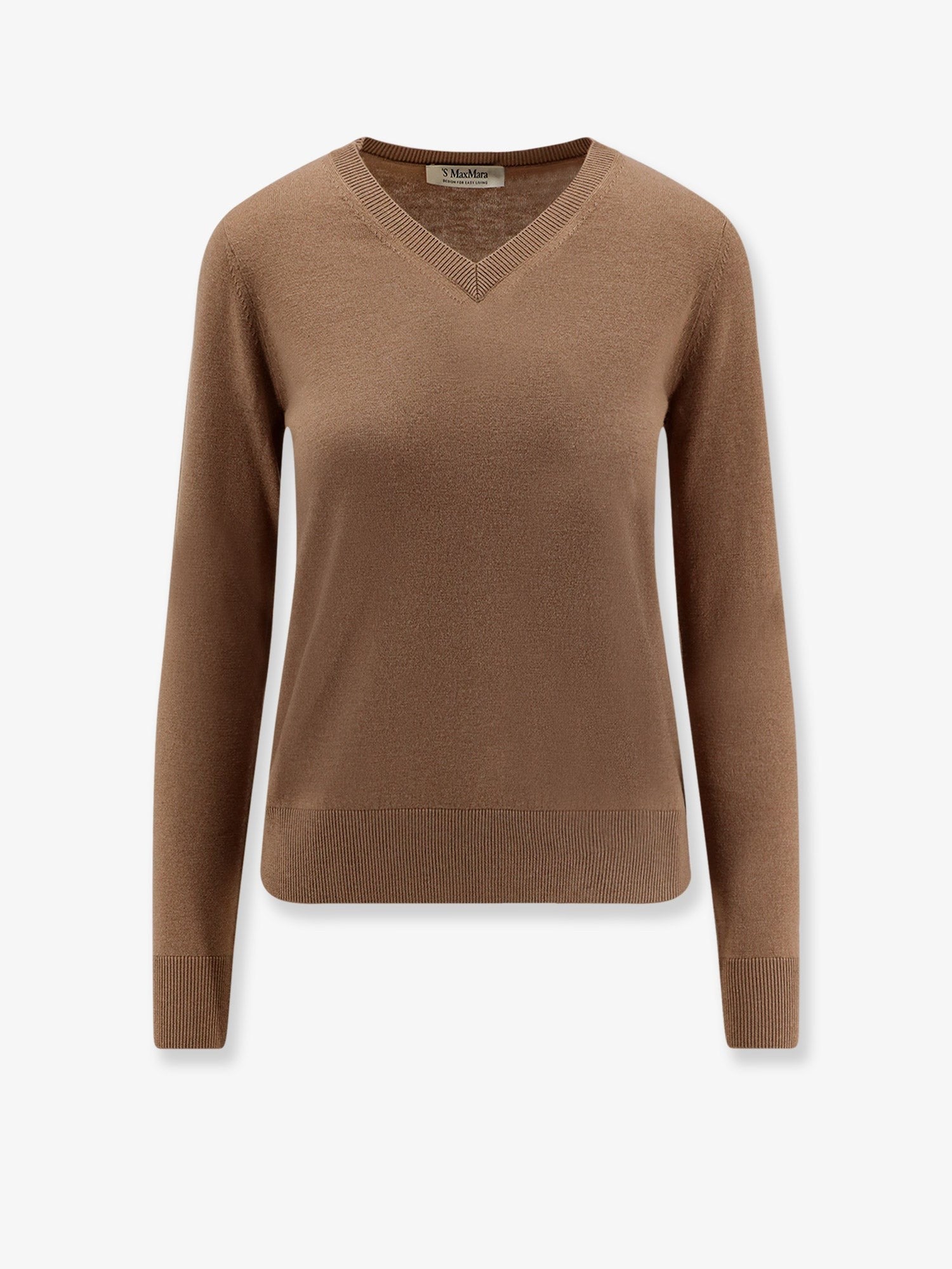 'S MAX MARA - Woman - Brown - Knit Sweater