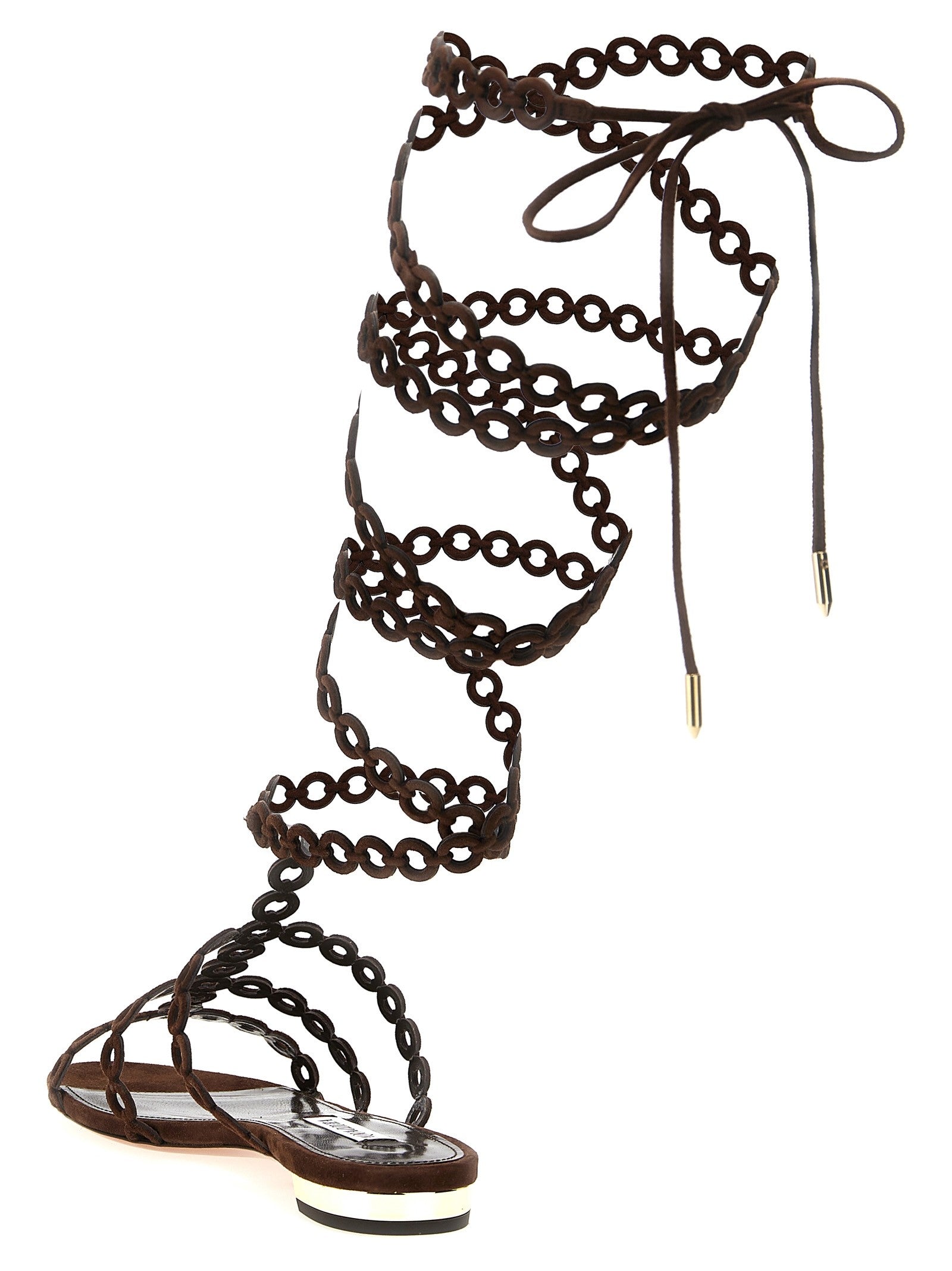 AQUAZZURA - nan - Brown - Sandal
