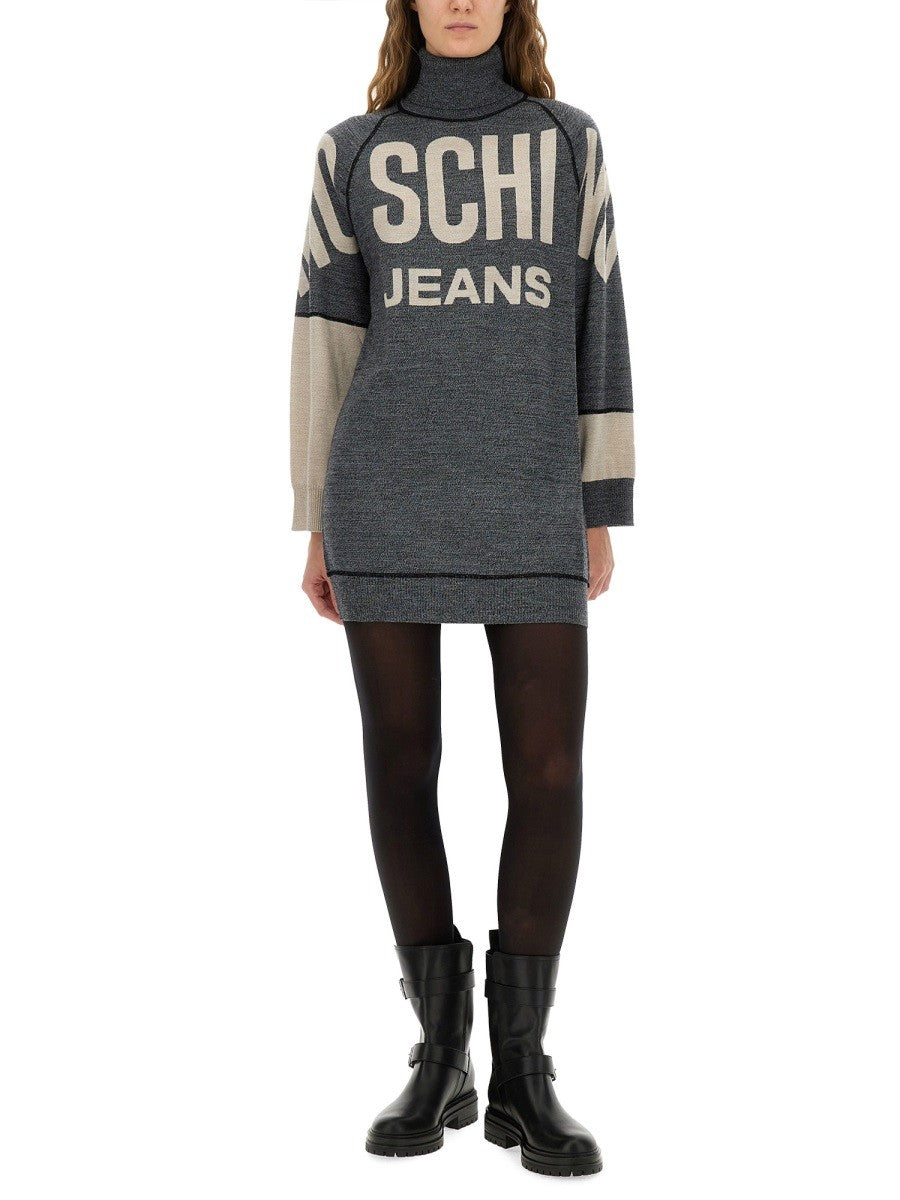 MOSCHINO JEANS - Woman - Grey - Dress
