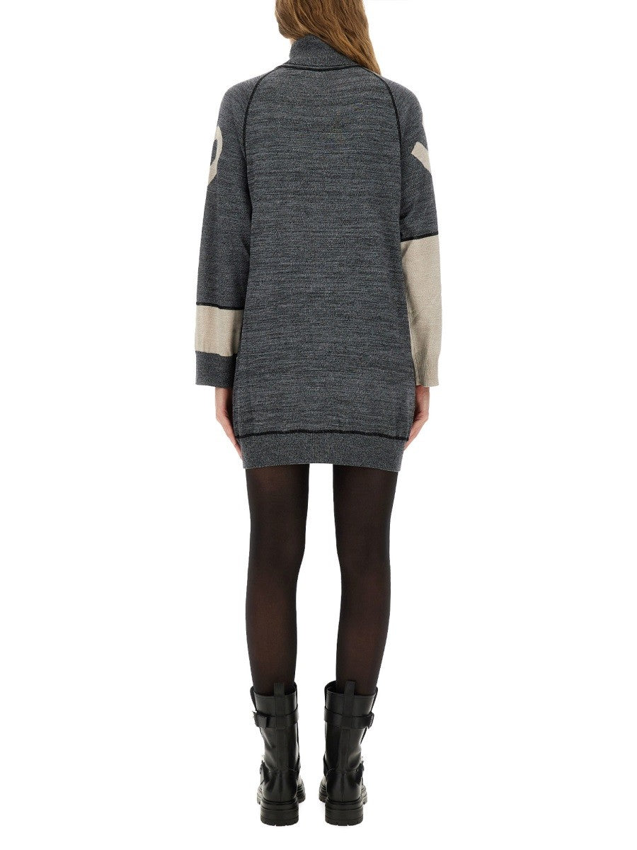 MOSCHINO JEANS - Woman - Grey - Dress