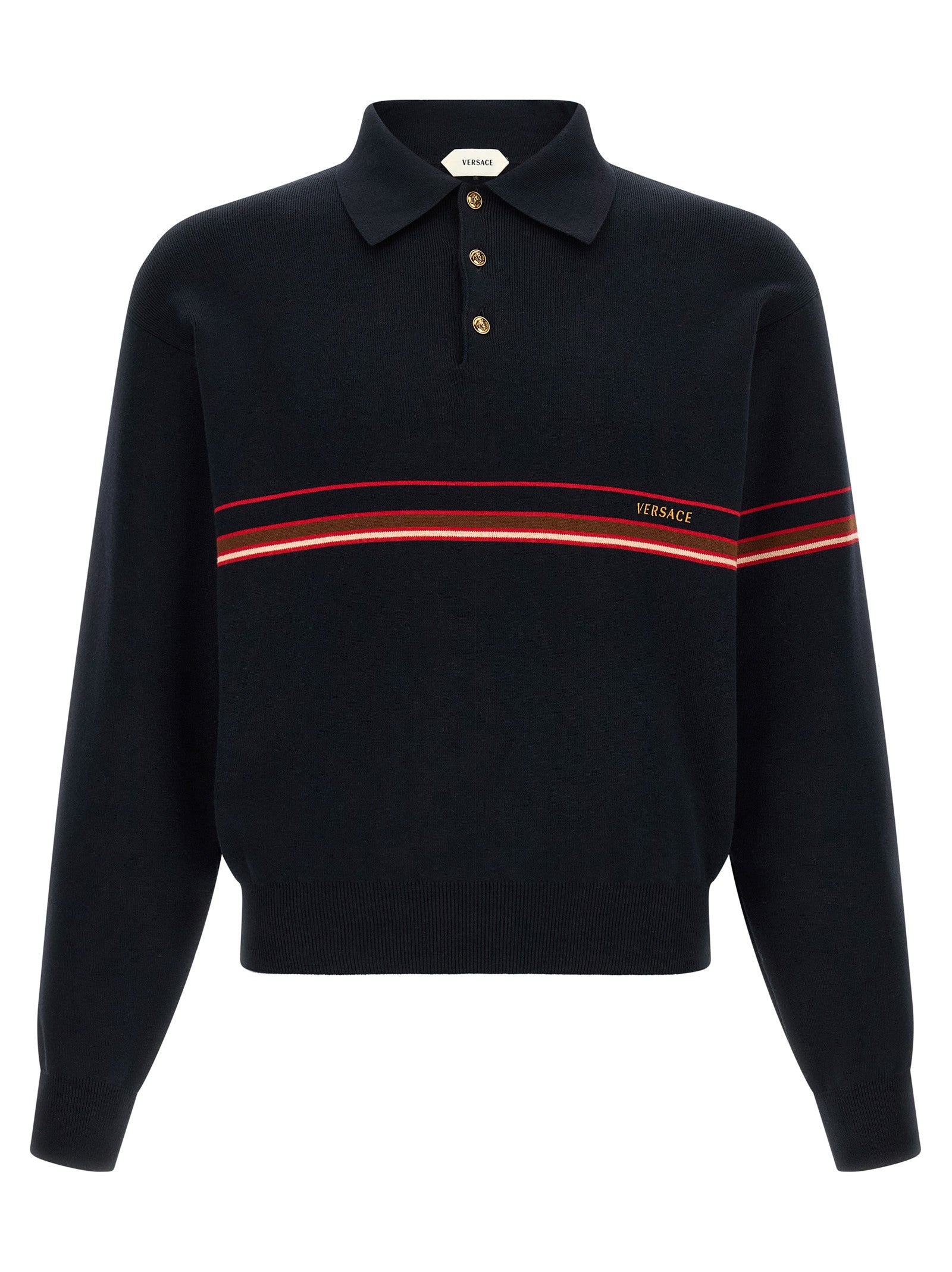 Versace - nan - Blue - Polo Shirt