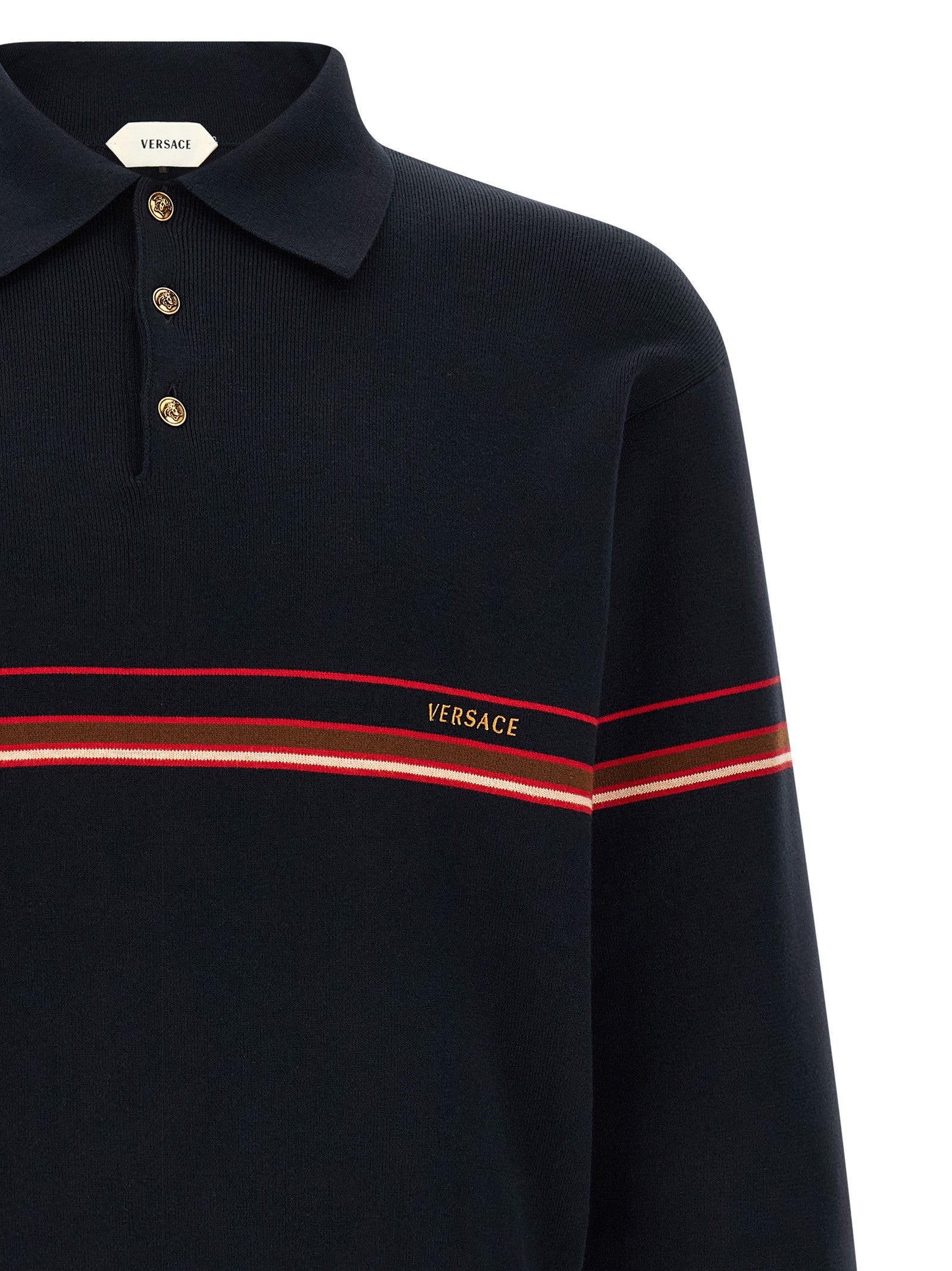 Versace - nan - Blue - Polo Shirt