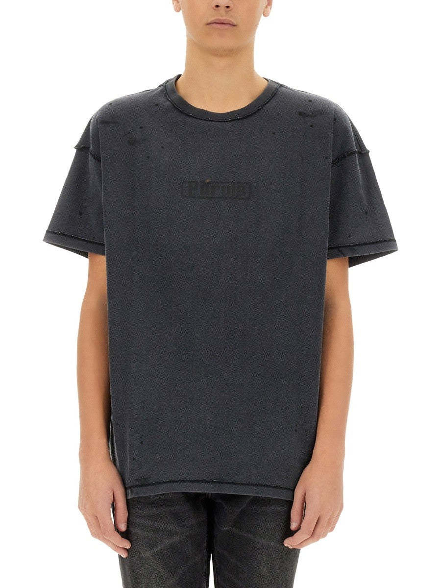 PURPLE BRAND - Man - Black - T-shirt