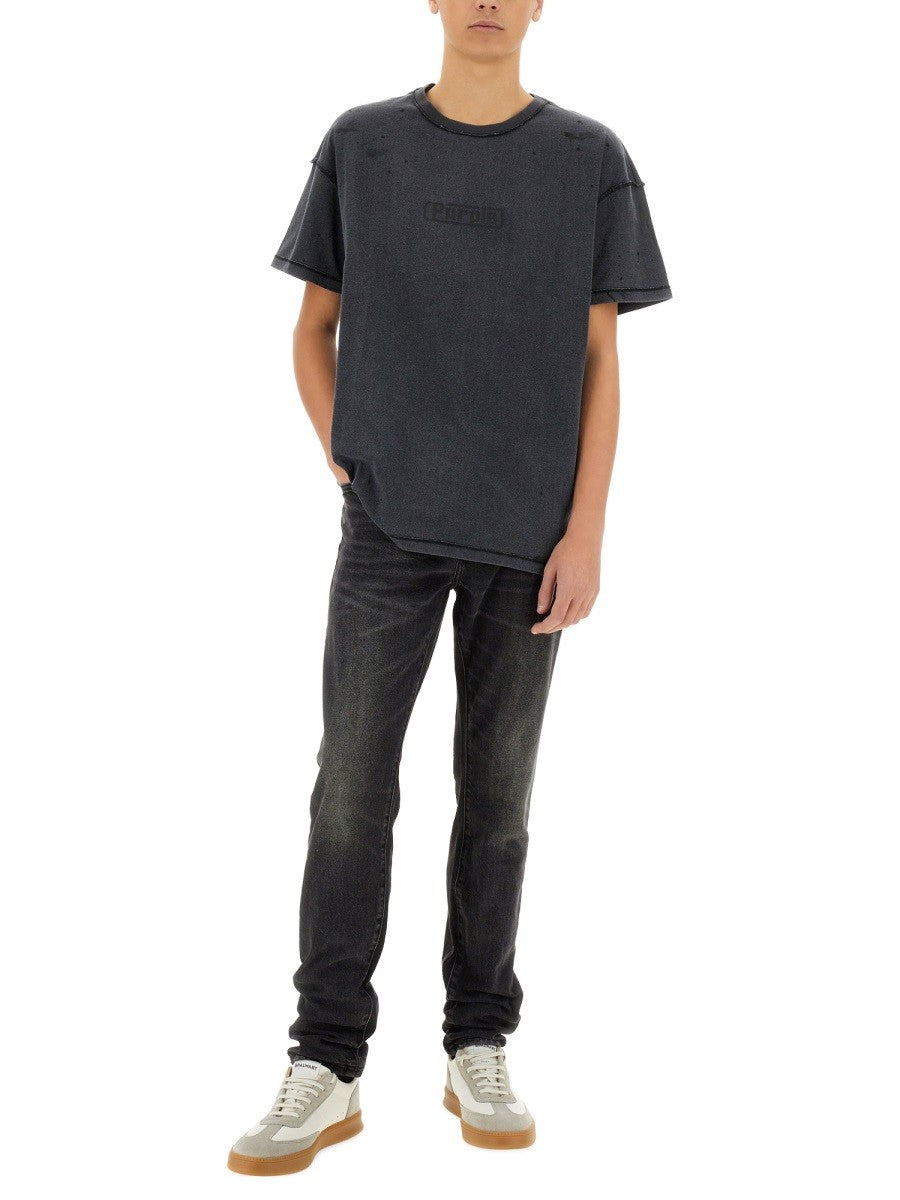 PURPLE BRAND - Man - Black - T-shirt