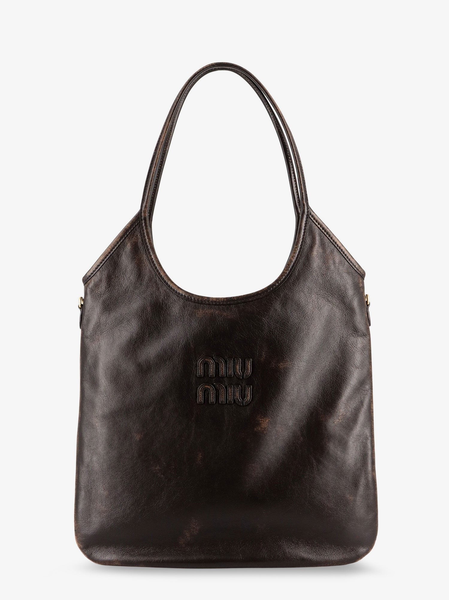 Miu Miu - Woman - Brown - Shoulder Bag