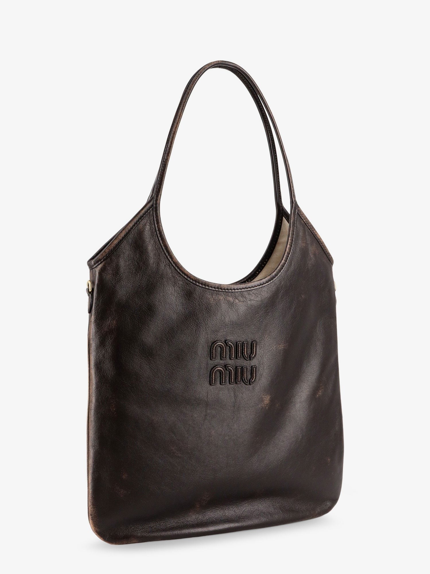 Miu Miu - Woman - Brown - Shoulder Bag