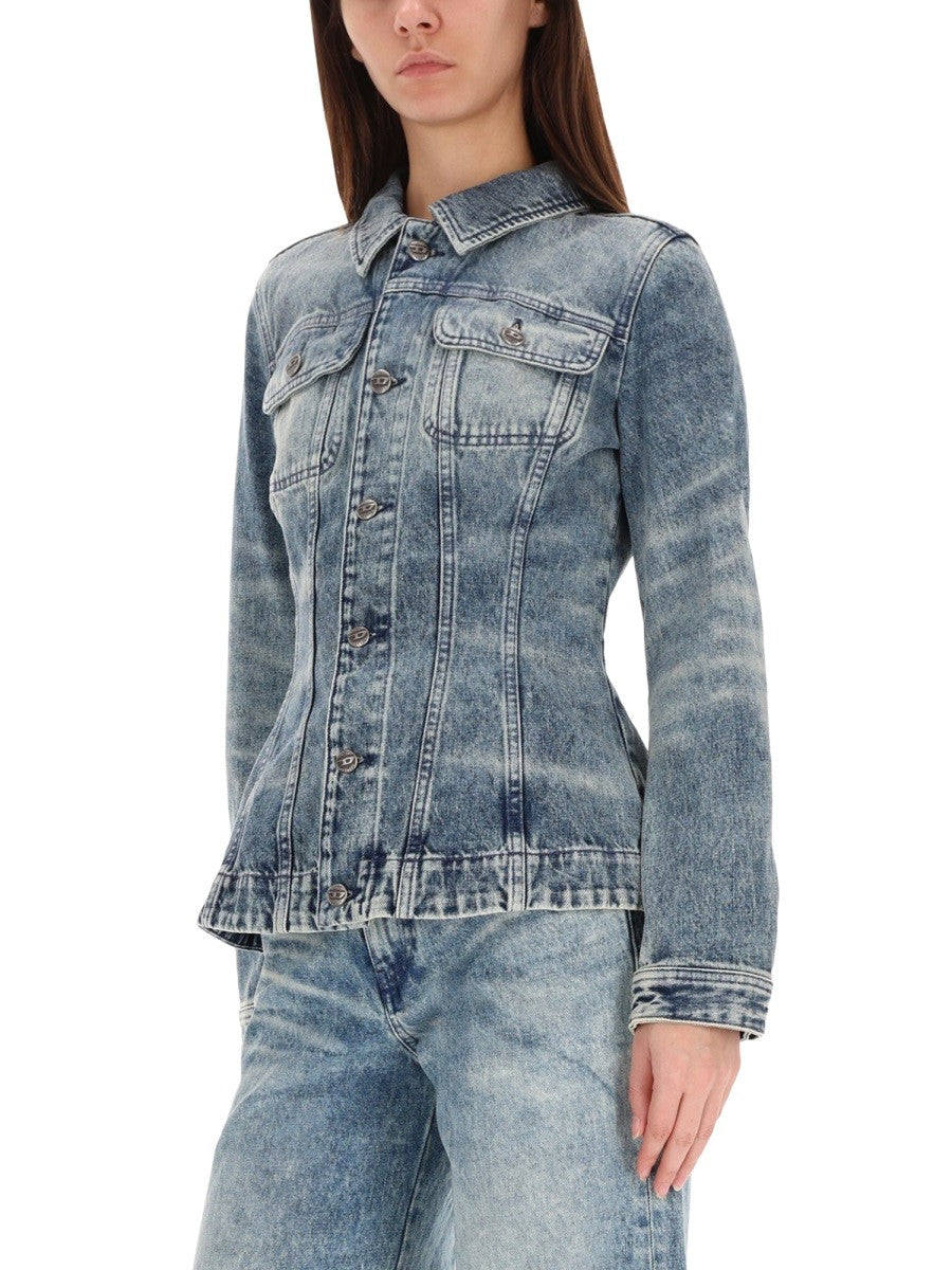 Diesel - Woman - Blue - Blazer