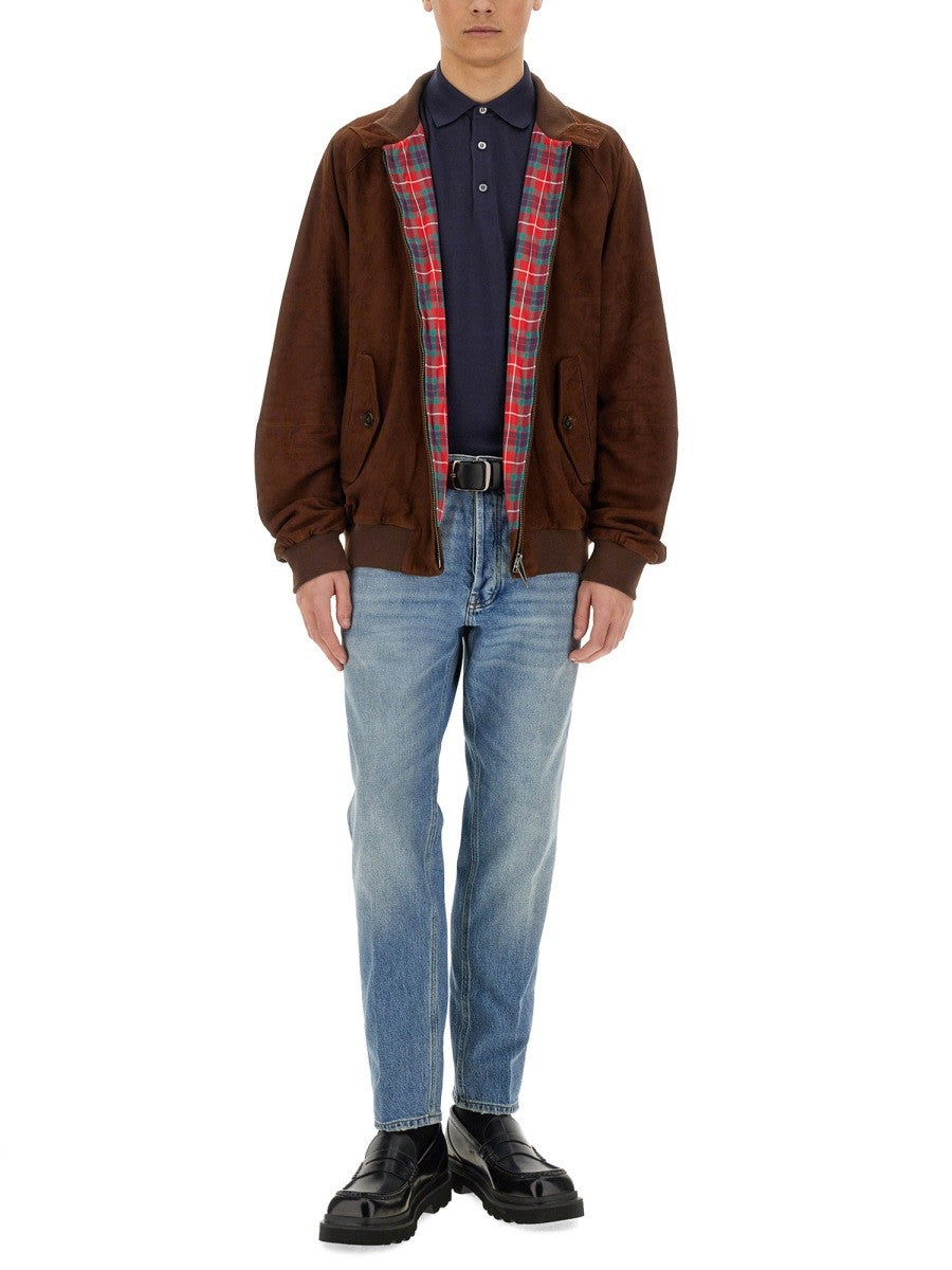 BARACUTA - Man - Brown - Leather Jacket