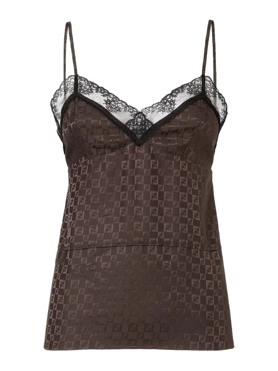 Fendi - Woman - Brown - Top