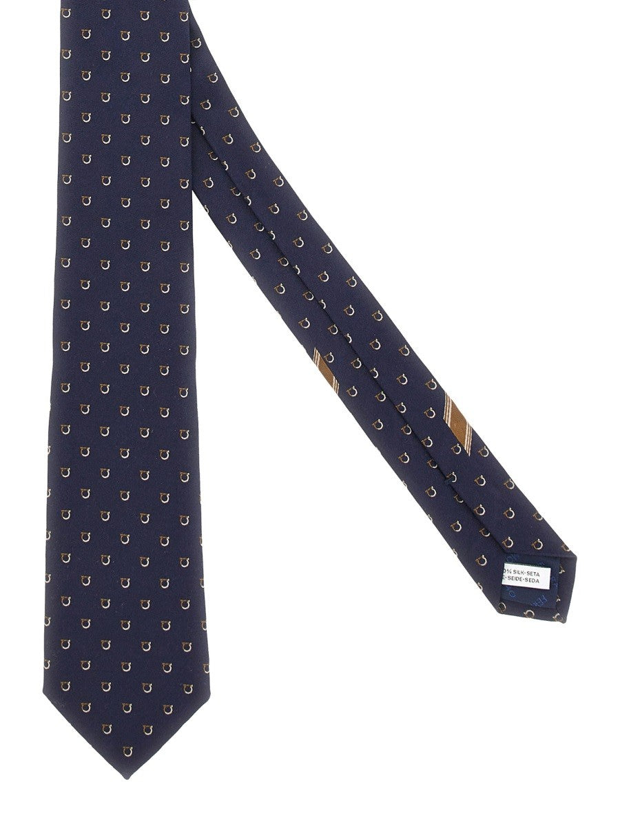 Ferragamo - Man - Blue - Tie