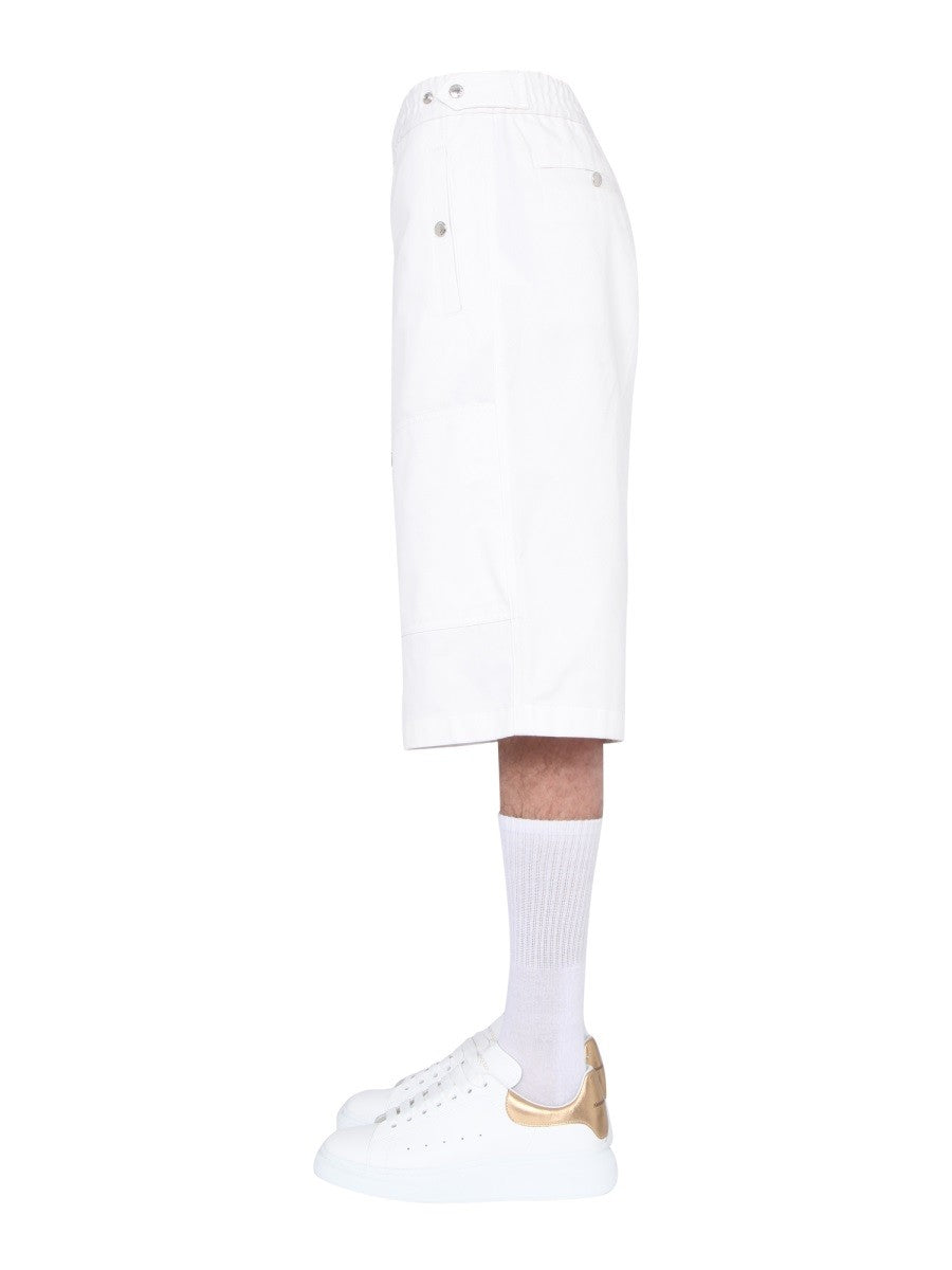 Alexander Mcqueen - Man - White - Shorts