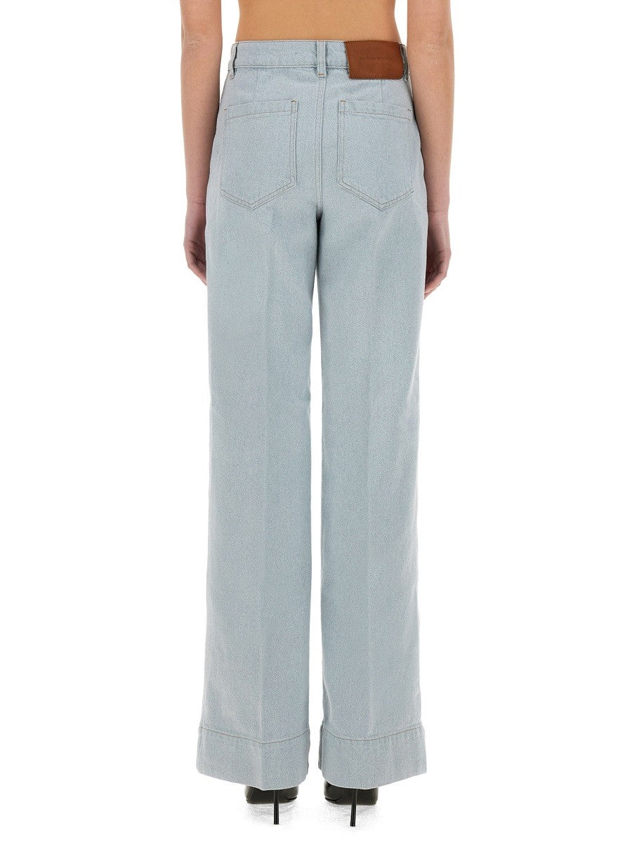 Victoria Beckham - Woman - Blue - Jeans